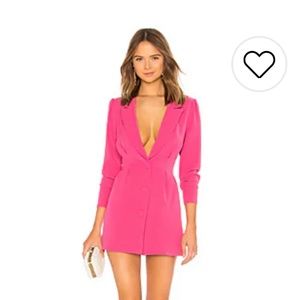 Lovers and Friends magenta City Blazer Dress size Medium Party & Holiday